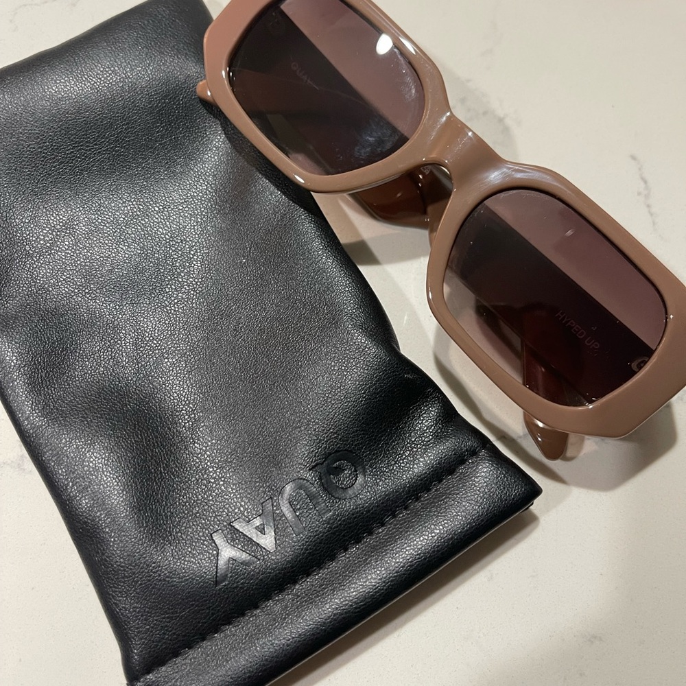 Quay Australia Tan Sunglasses